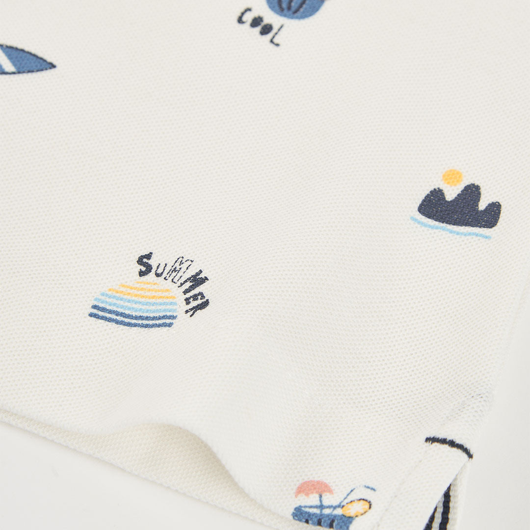 Polo Piqué Estampado Summer