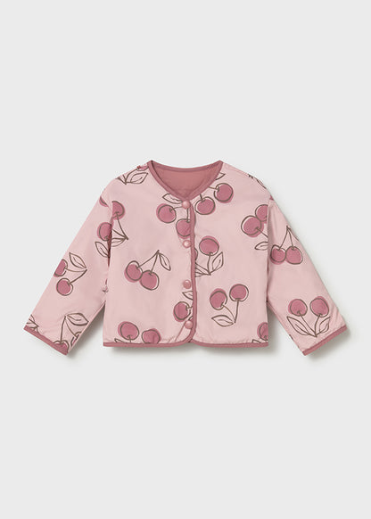 Chaqueta Reversible Cortavientos Cerezas - Frambuesa - vista 4