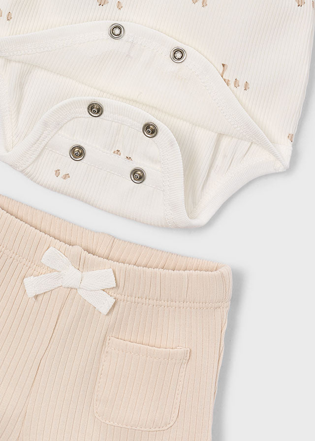 Conjunto Punto 4 Piezas Estampado Patos - Garbanzo - vista 4