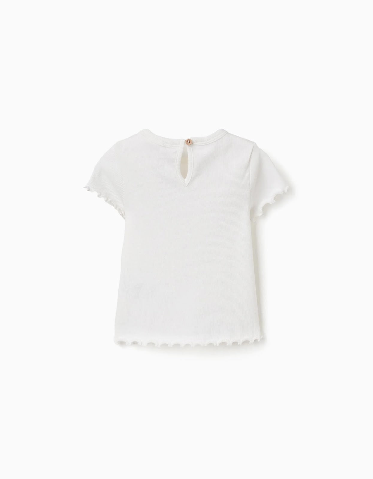 Camiseta Canale Bordado Girasol Marfil - vista 10