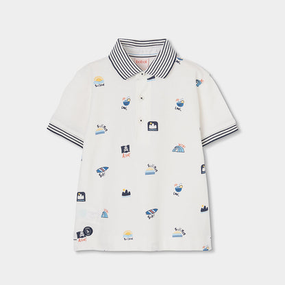 Polo Piqué Estampado Summer