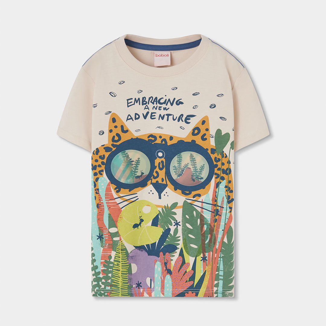 Camiseta Punto Estampado Adventure