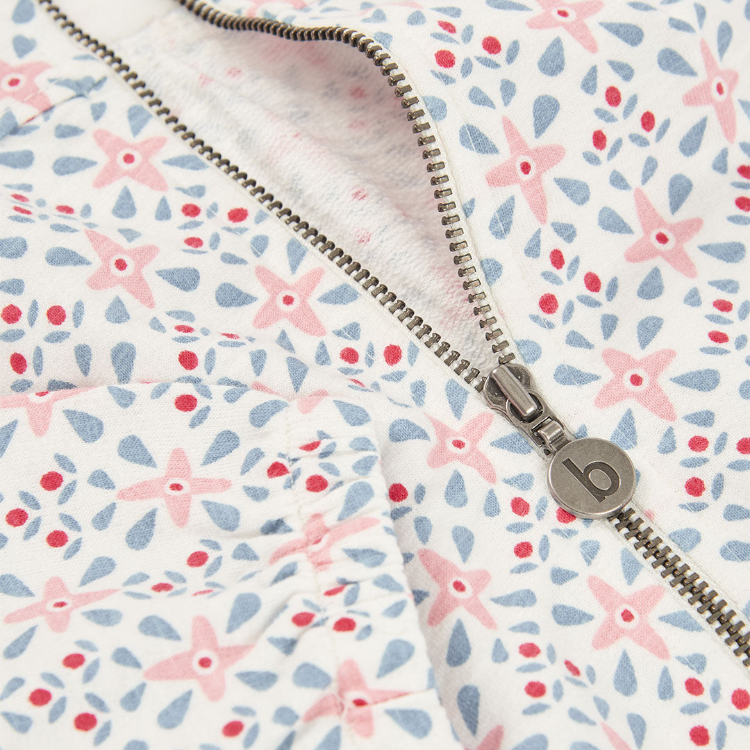 Chaqueta Felpa Estampada Blooming