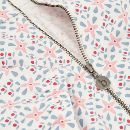 Chaqueta Felpa Estampada Blooming