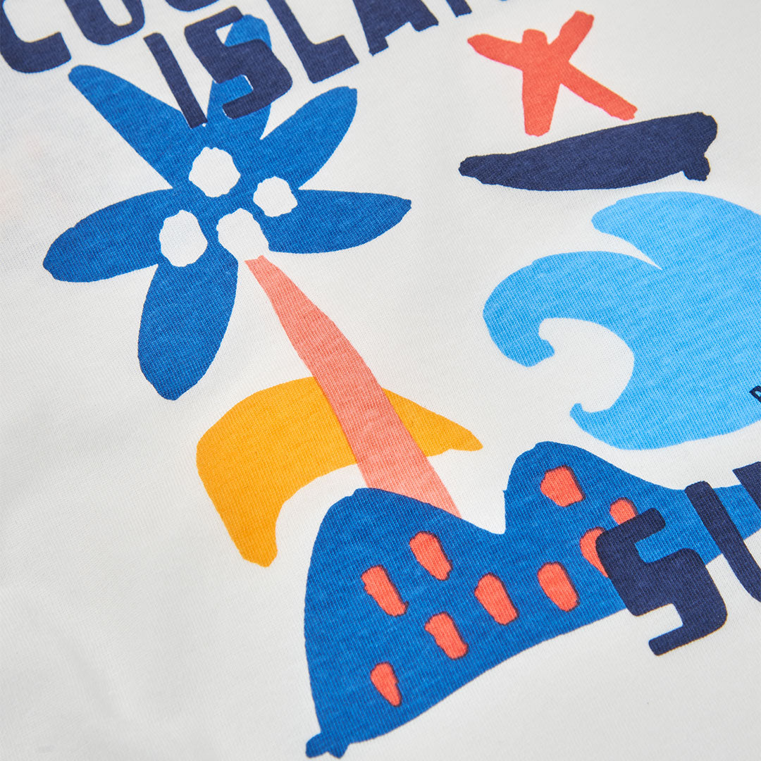 Camiseta Estampada Cool Island