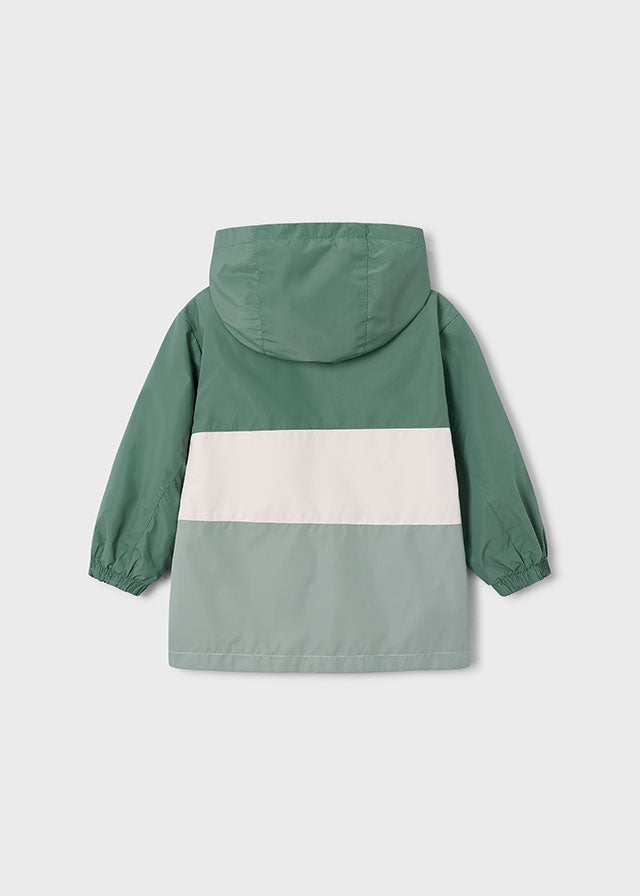 Chaqueta Cortavientos Combinado - Verde - vista 2