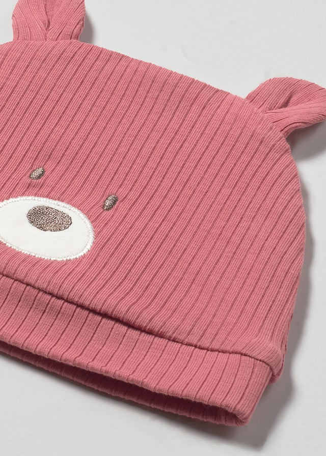 Conjunto 3 Piezas Body Osos Leggins Y Gorro - Terracota - vista 4
