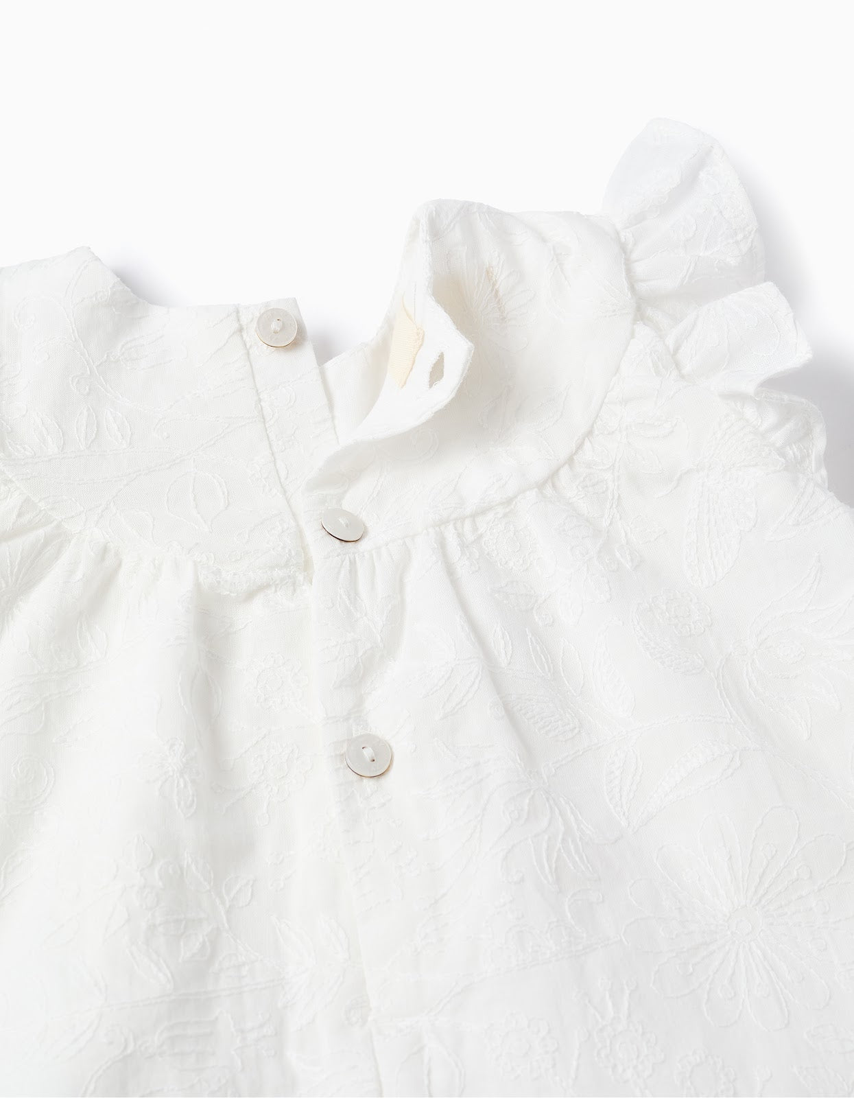Vestido Bebe Bordado Verano 2 Piezas - vista 3