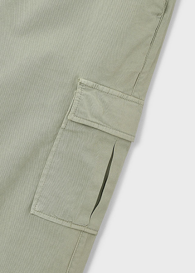 Pantalon Cargo Fit - Verde oliva - vista 4