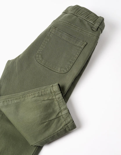 Pantalon Twill Beige - vista 15
