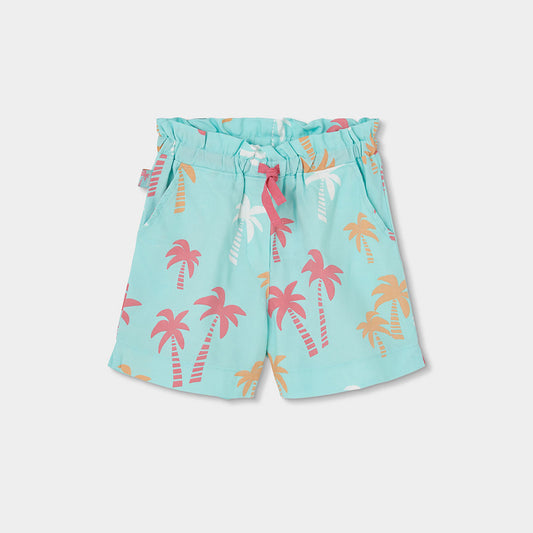 Short Viscosa Estampado Palmeras