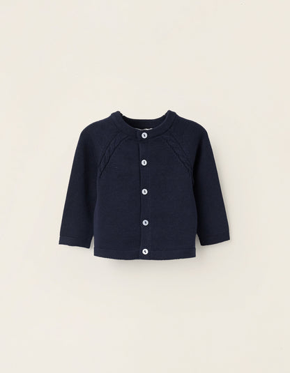 Cardigan Tejido Azul