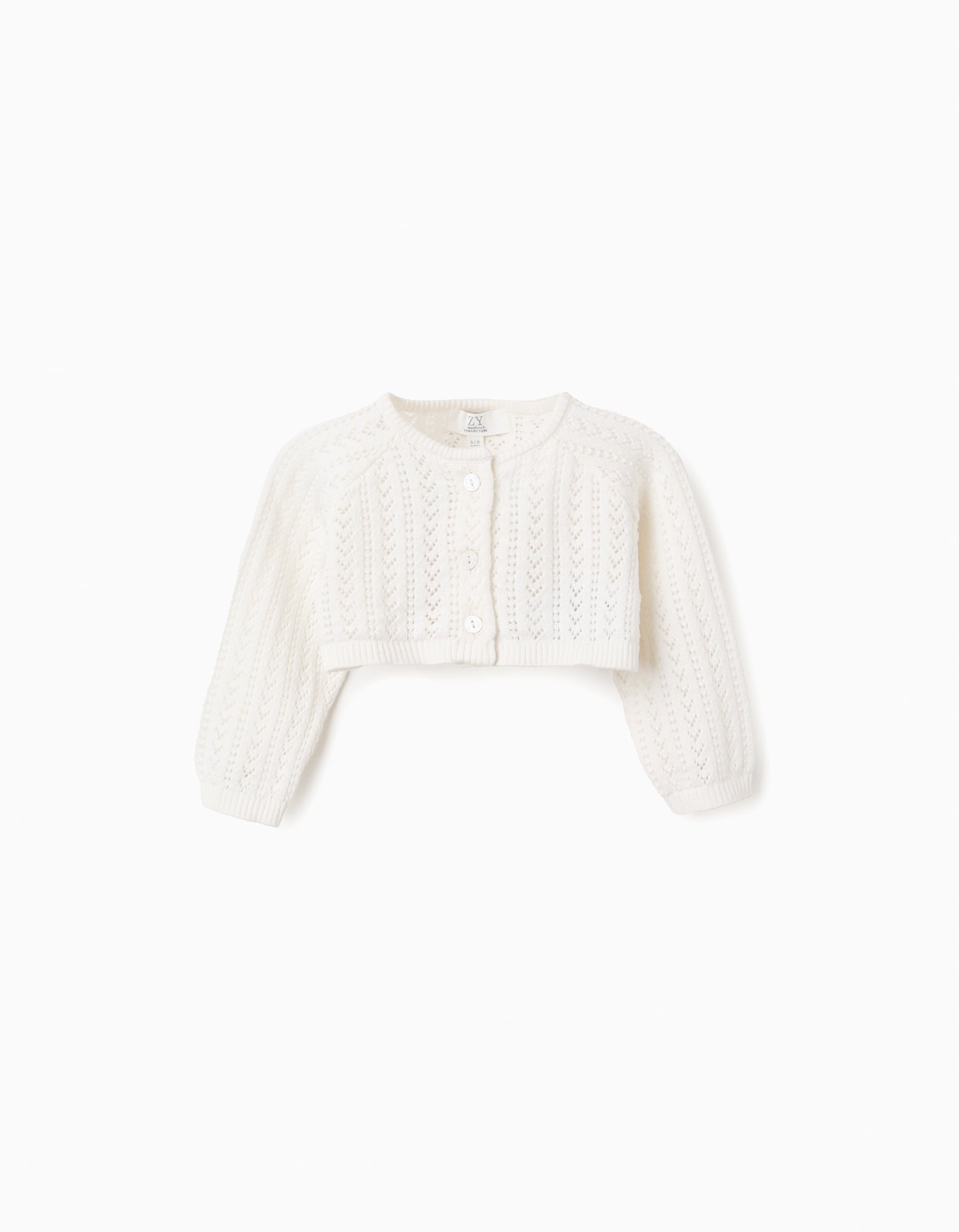 Cardigan Tejido Marfil
