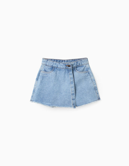 Falda Short Demin