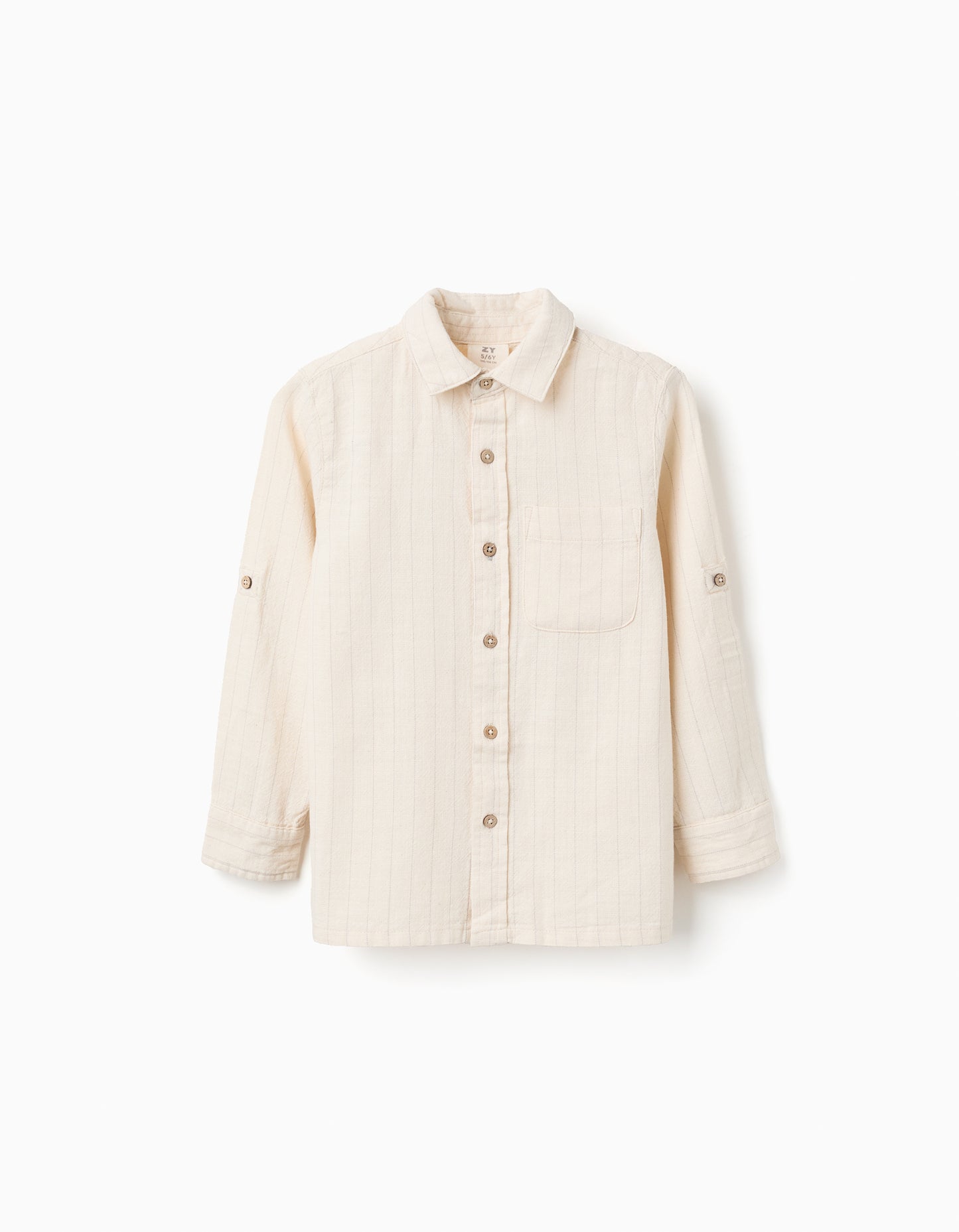 Camisa Lino Rayas