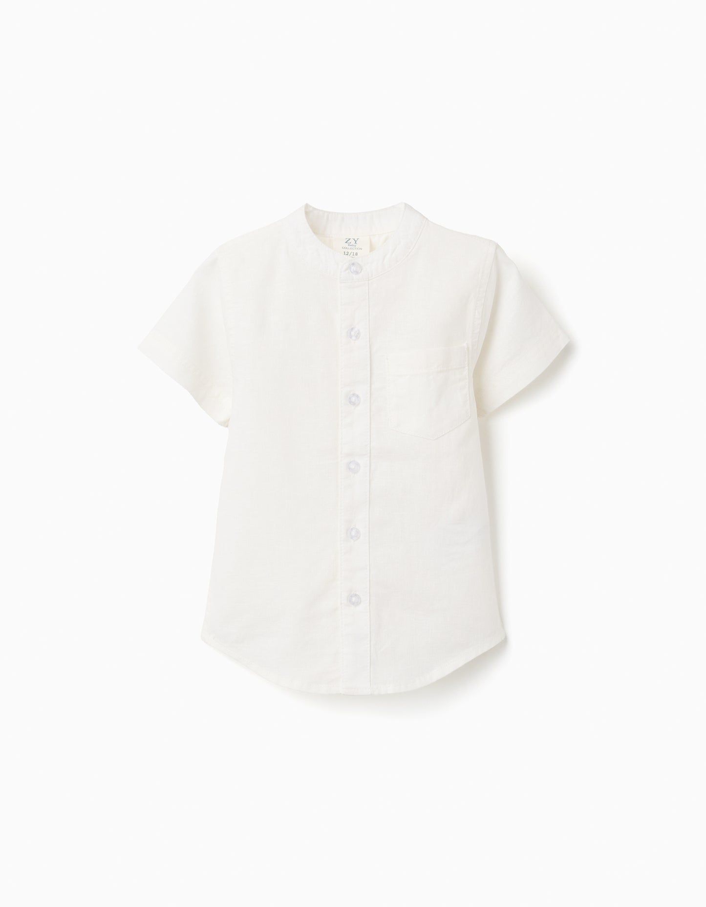 Camisa Manga Corta Blanca