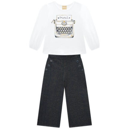 CONJUNTO MAQUINA DE ESCRIBIR VINTAGE