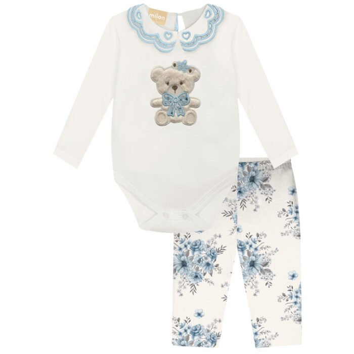 CONJUNTO OSO BORDADO