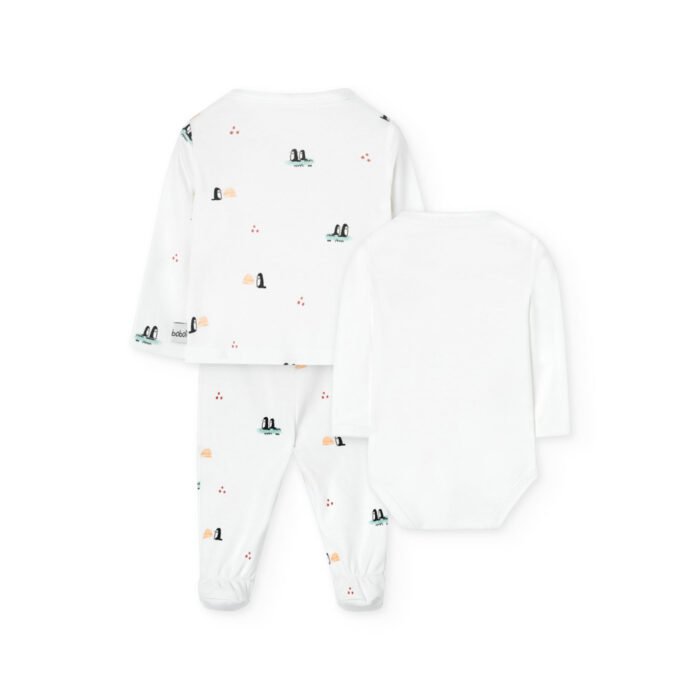 SET ALGODON ESTAMPADO PINGUINOS - Image 3